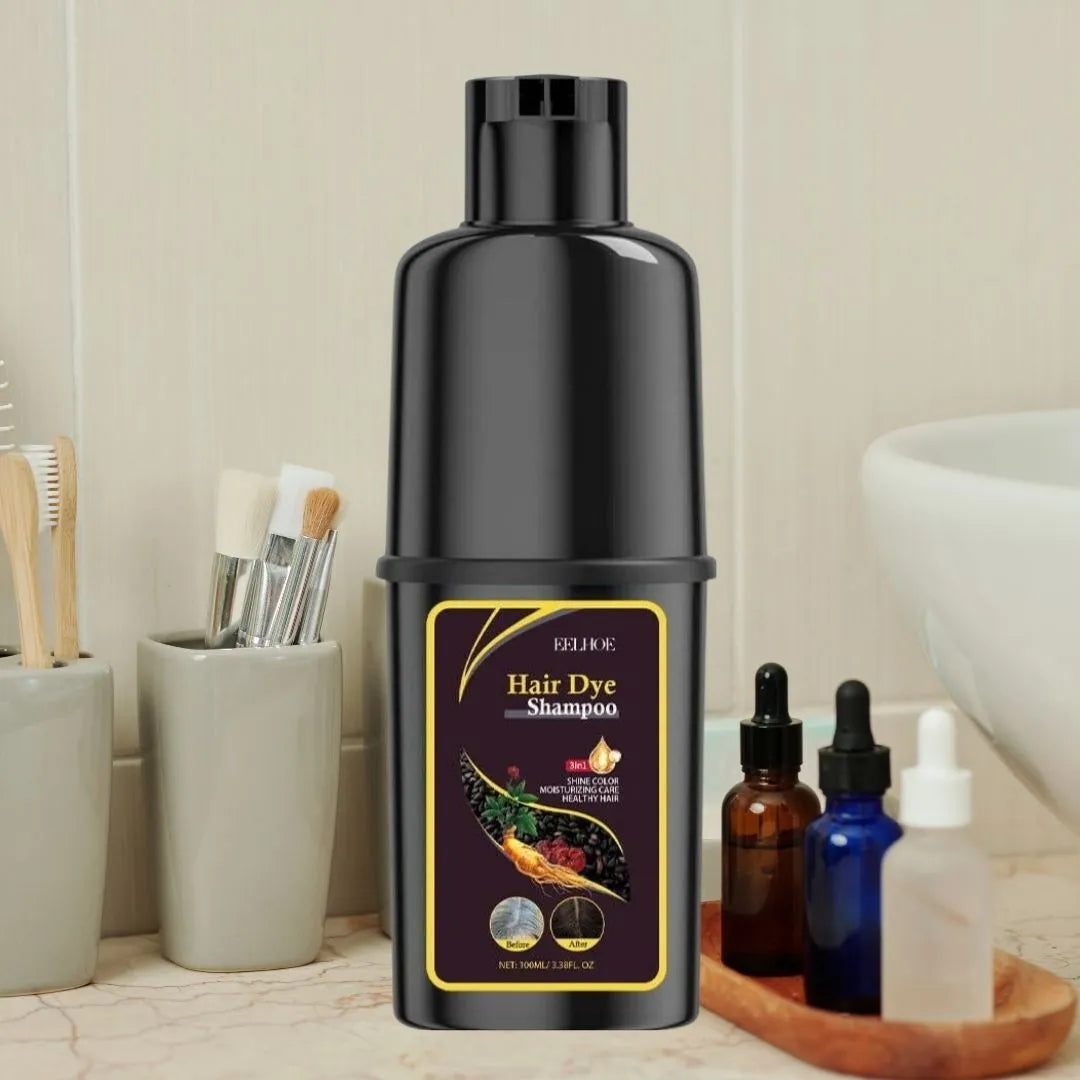 EELHOE® Champú Tinte 3 en 1 | Paga 1 y lleva 2