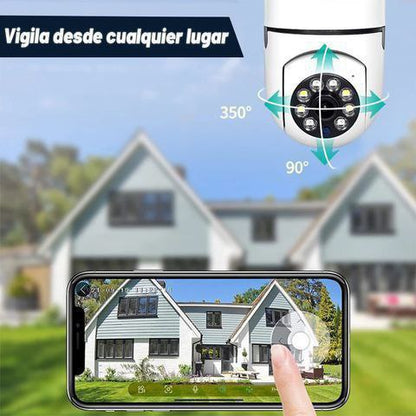 ÚLTIMAS 12 UNIDADES | CAMARA DE SEGURIDAD 360° FULL HD VISION NOCTURNA+3 REGALOS