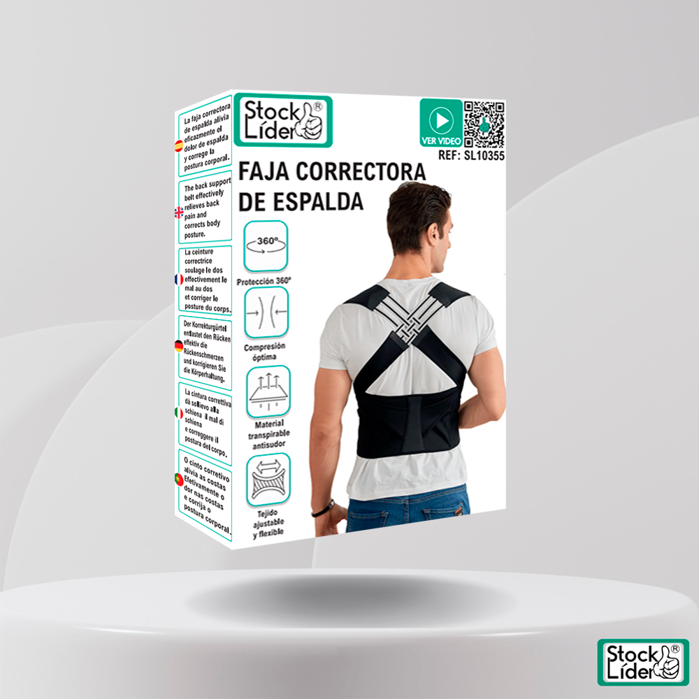 ¡Corrector de Espalda! ¡Reduce el dolor y mejora la postura!